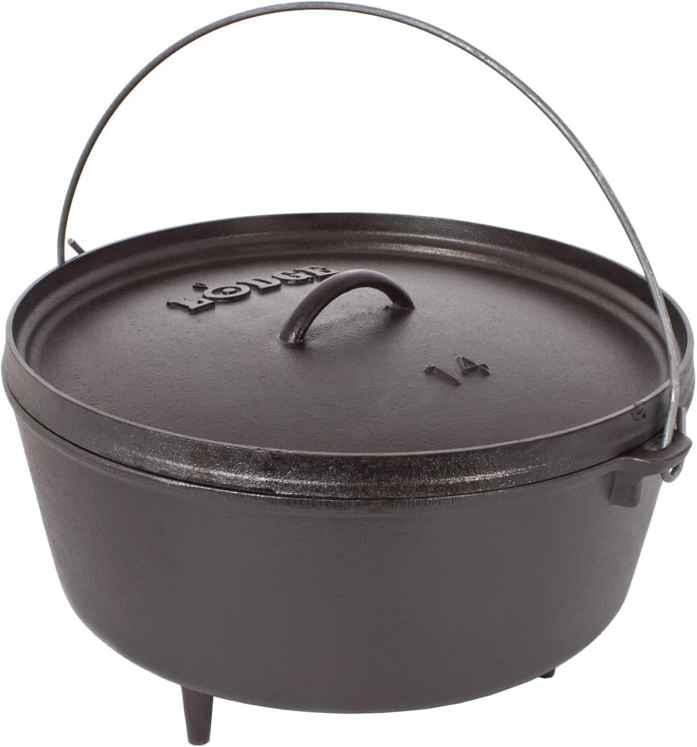 Camp Dutch Oven Cast - Olla de Hierro Fundido para Acampar