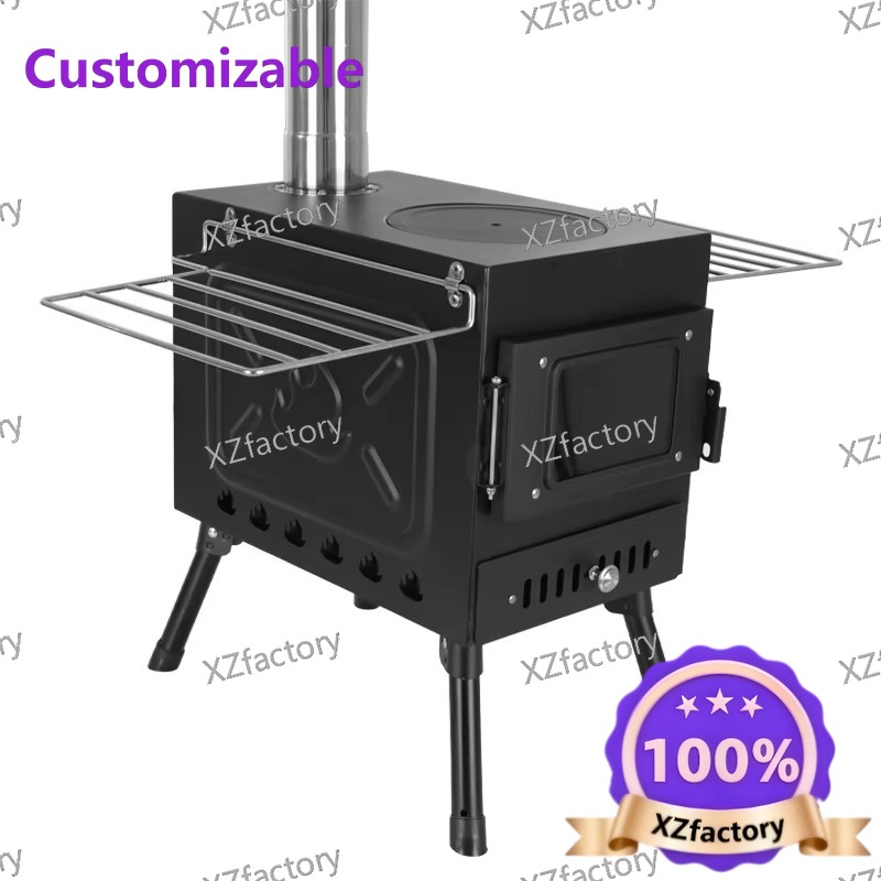 Camping Cooking Fire Pit - Estufa de Leña Portátil Plegable para