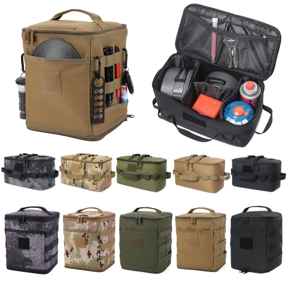 Camping Cooking No Gas - Bolsa táctica, bolsa de almacenamiento para