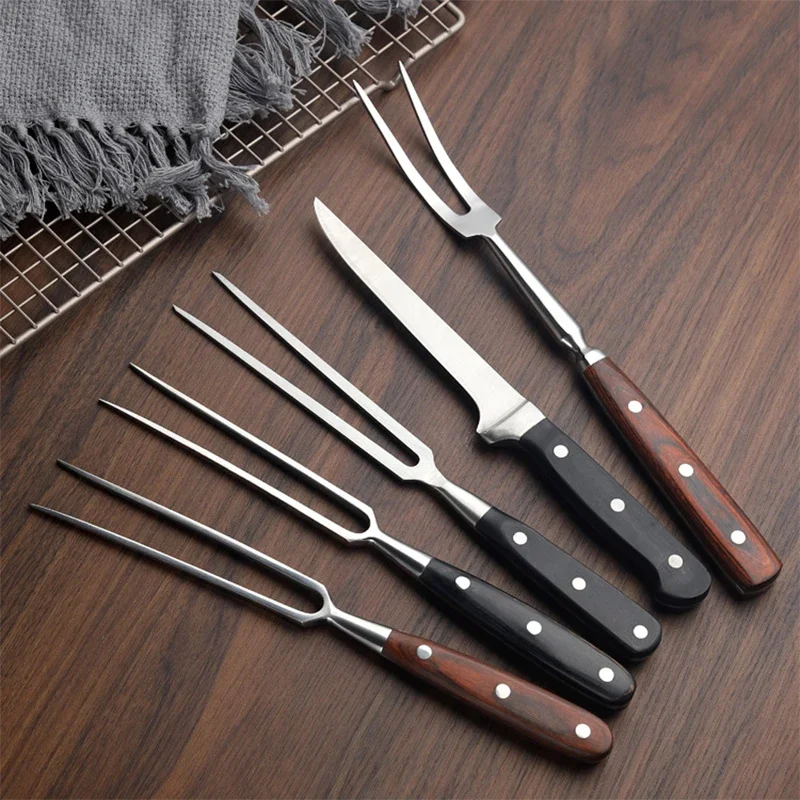 Camping Cooking Candle - Tenedor de barbacoa, herramientas para parrilla