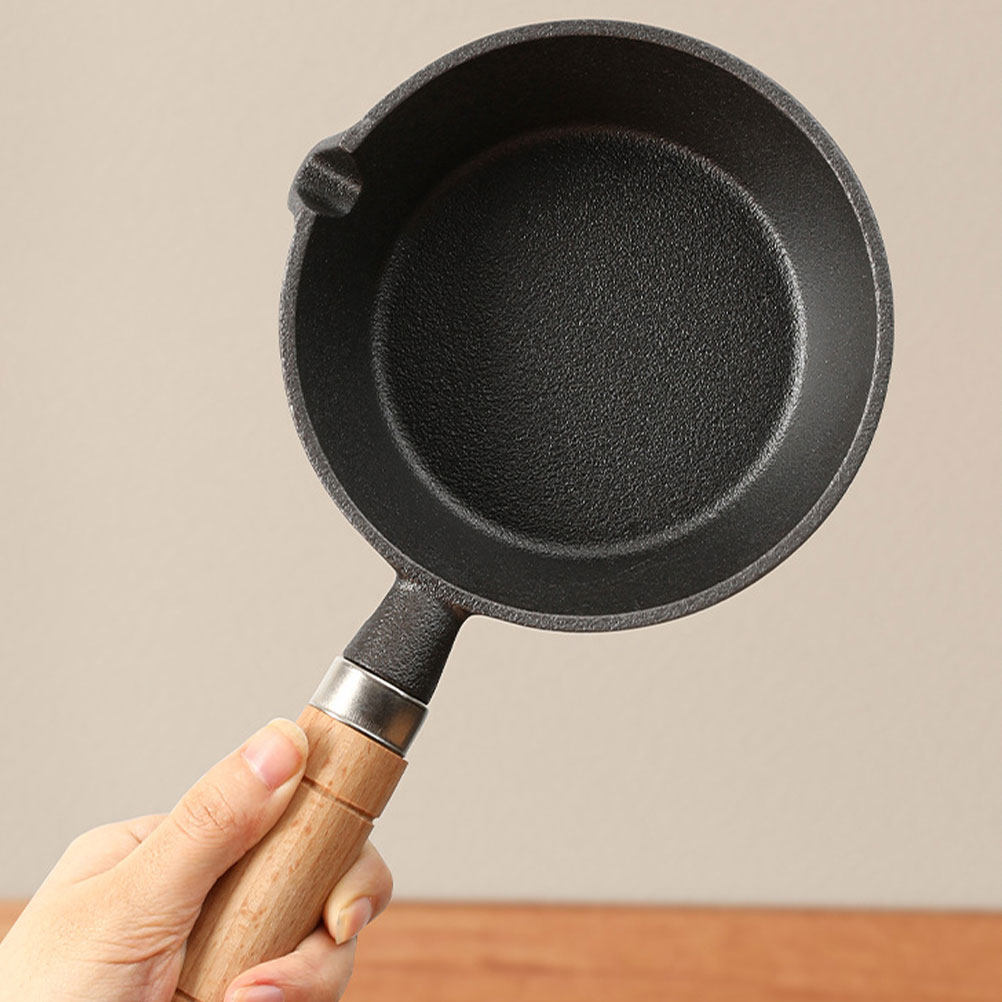 Camping Cooking Cast Iron - Mini Sartén de Hierro Fundido para