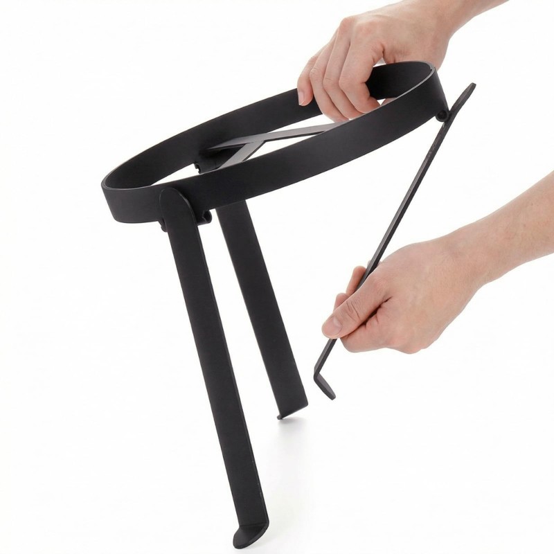 Camp Dutch Oven Cast - Trípode Plegable L71A para Camping, con