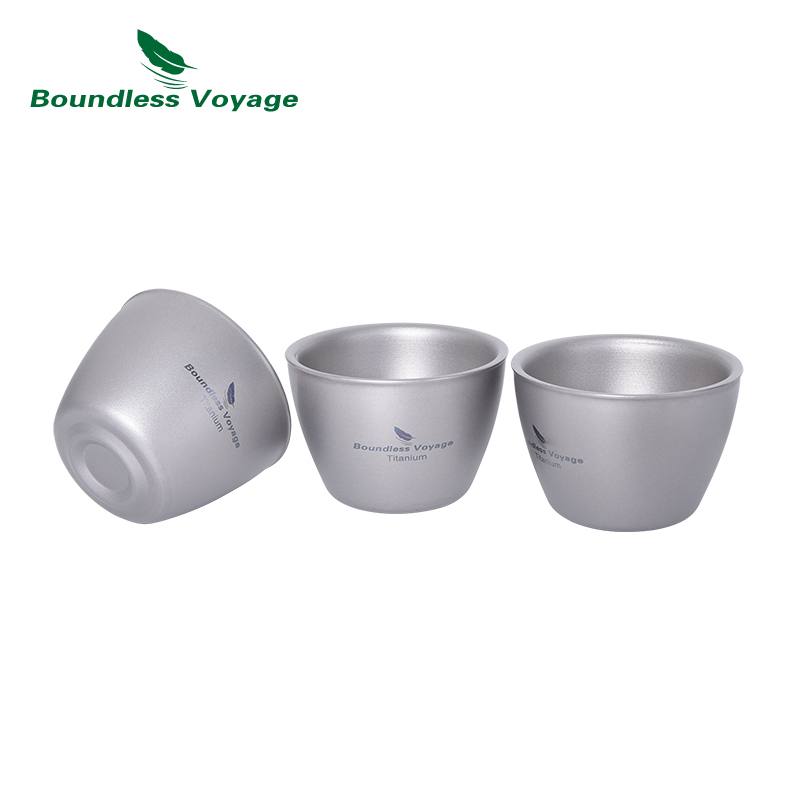Camping Cooking Mug - Tazas de té de titanio Boundless