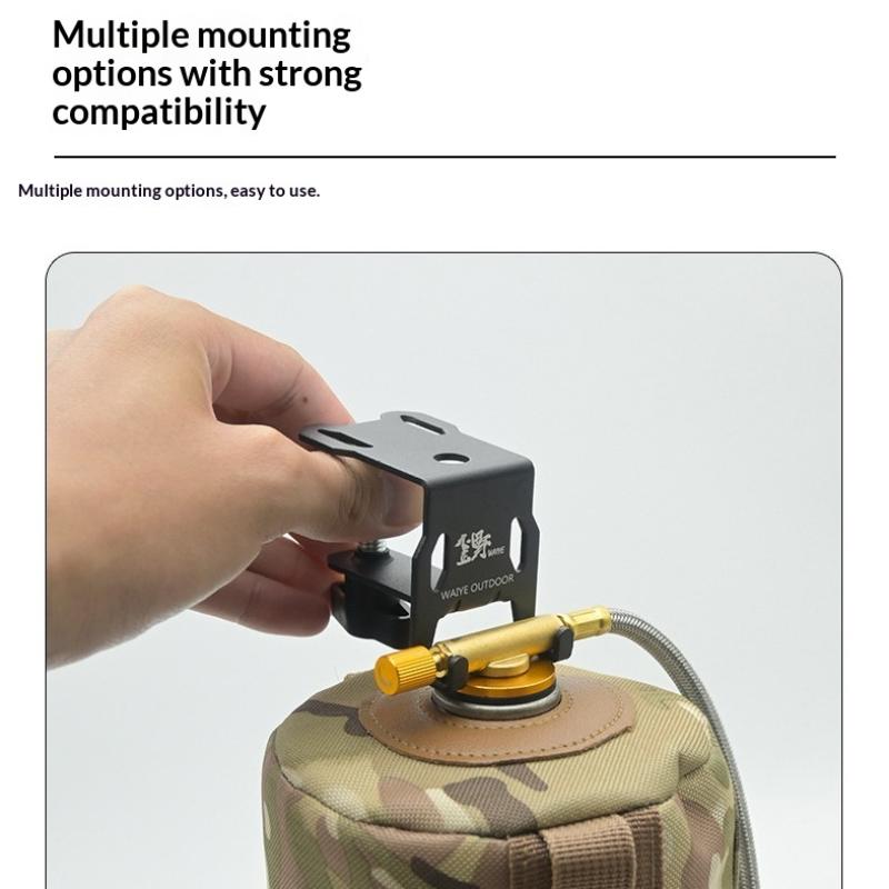 Camping Cooking With Gas - Gancho para colgar tanques de gas