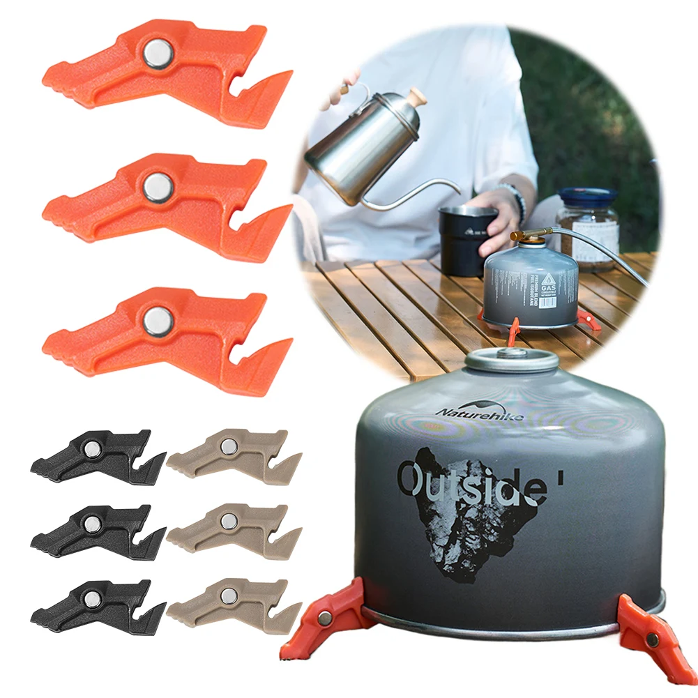Camping Cooking No Gas - Soporte magnético para tanque de Gas,