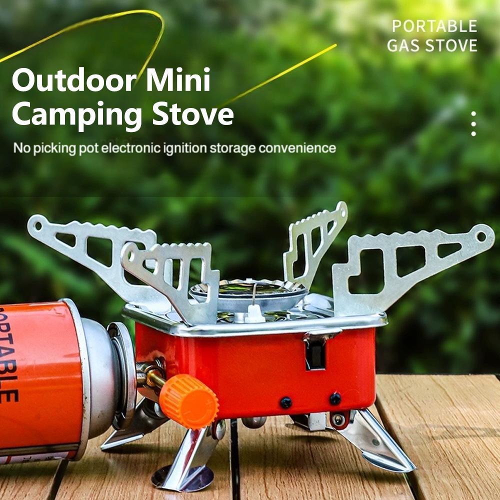 Camping Cooking Gazebo - Quemador Portátil para Camping, Estufa de