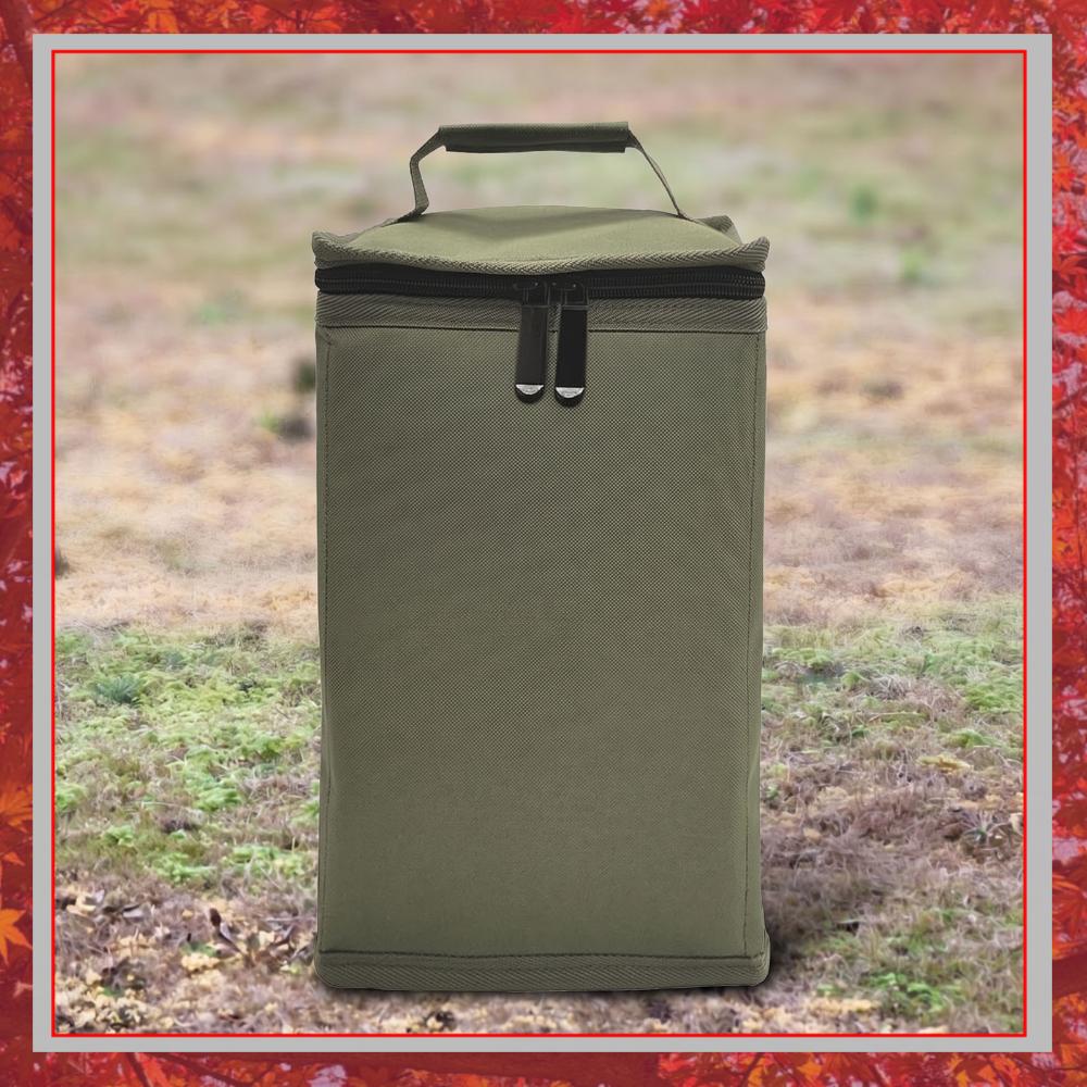 Camping Cooking No Gas - Estuche de almacenamiento de lona de