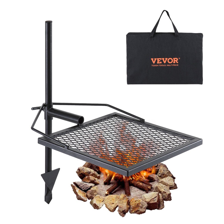 Parrilla Giratoria para Fogata - Camping Cooking Fire Pit reseña y precio