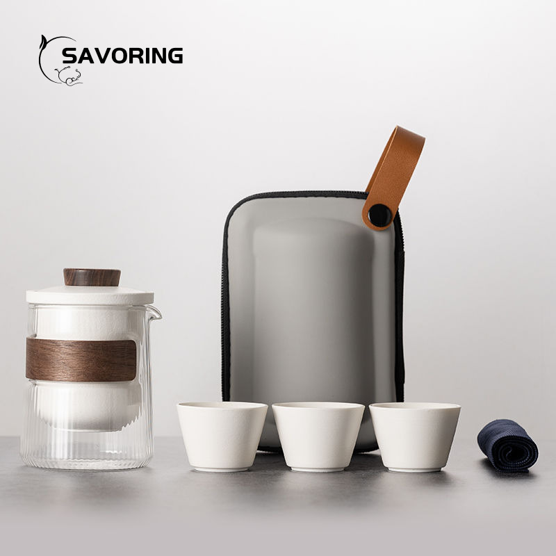 Juego de té de cerámica chino  - Camping Cooking Set reseña y precio