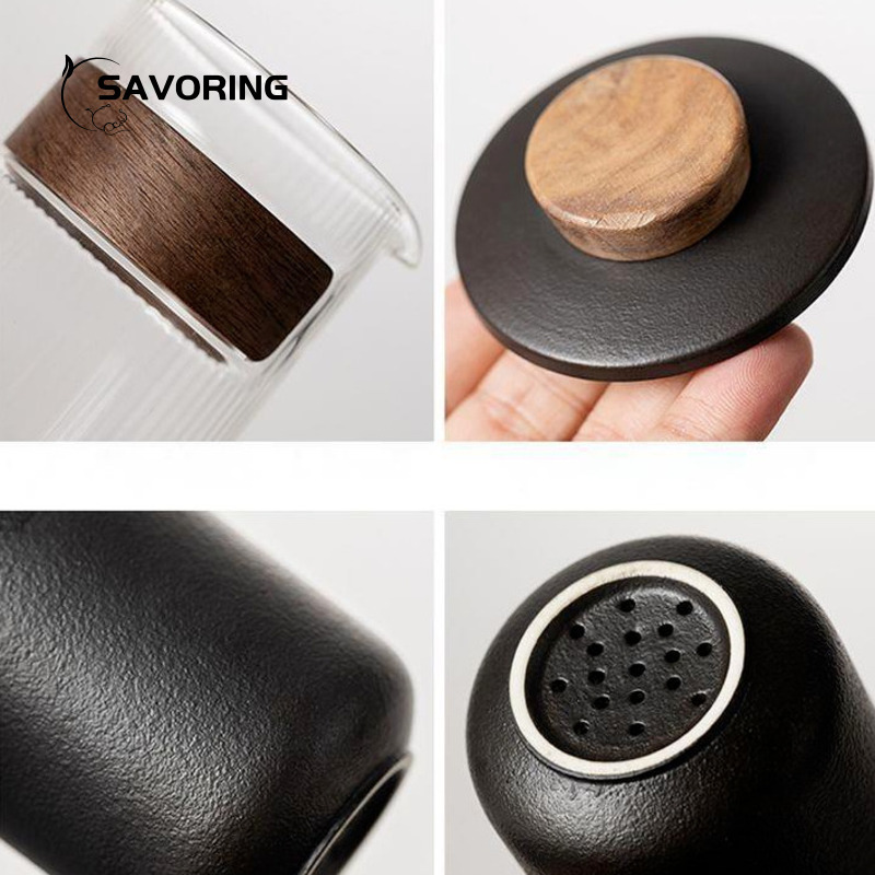 Juego de té de cerámica chino  - Camping Cooking Set reseña y precio
