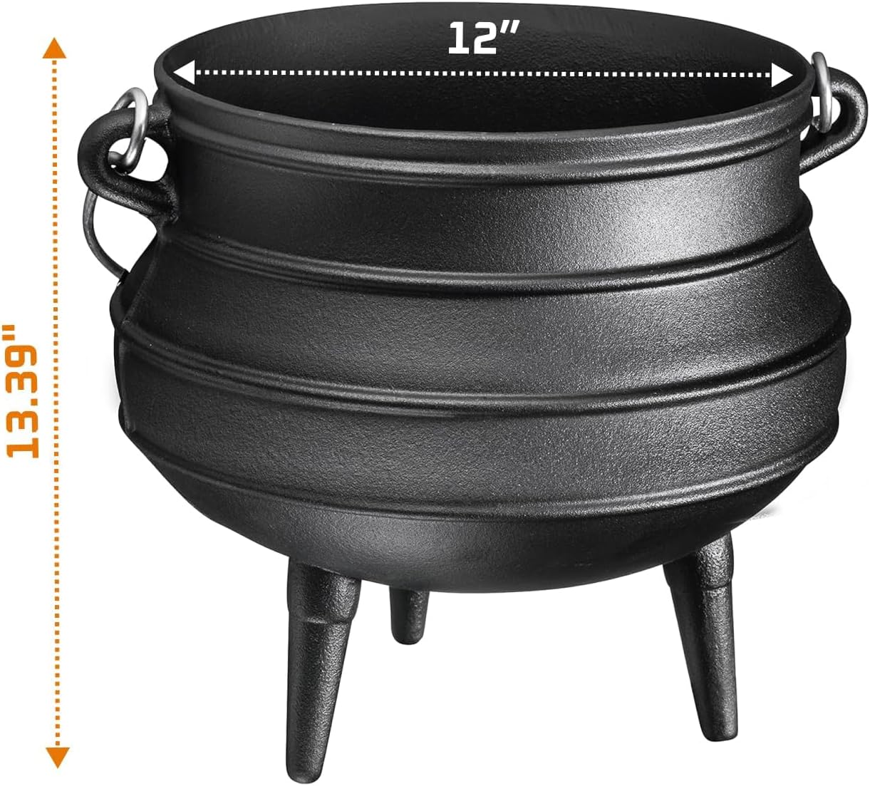 Olla de hierro fundido de 12 c - Camp Dutch Oven Cast reseña y precio