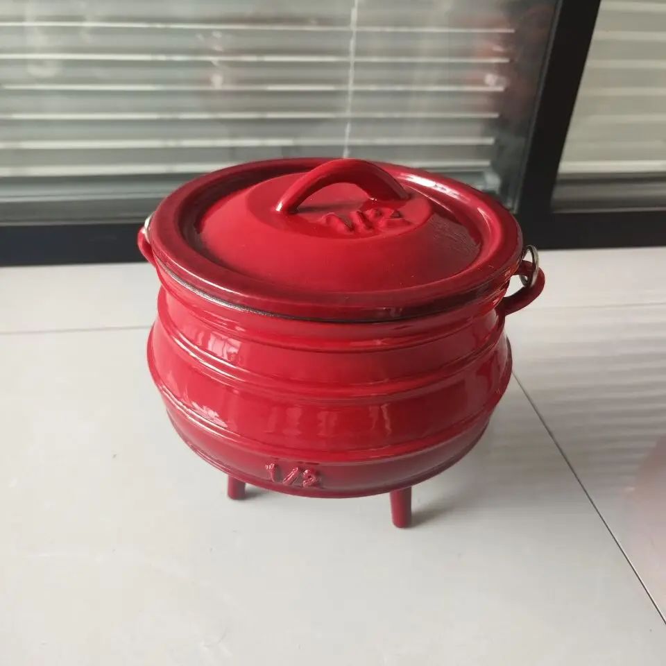 1/2 #   Horno holandés esmalta - Camp Dutch Oven Cast reseña y precio