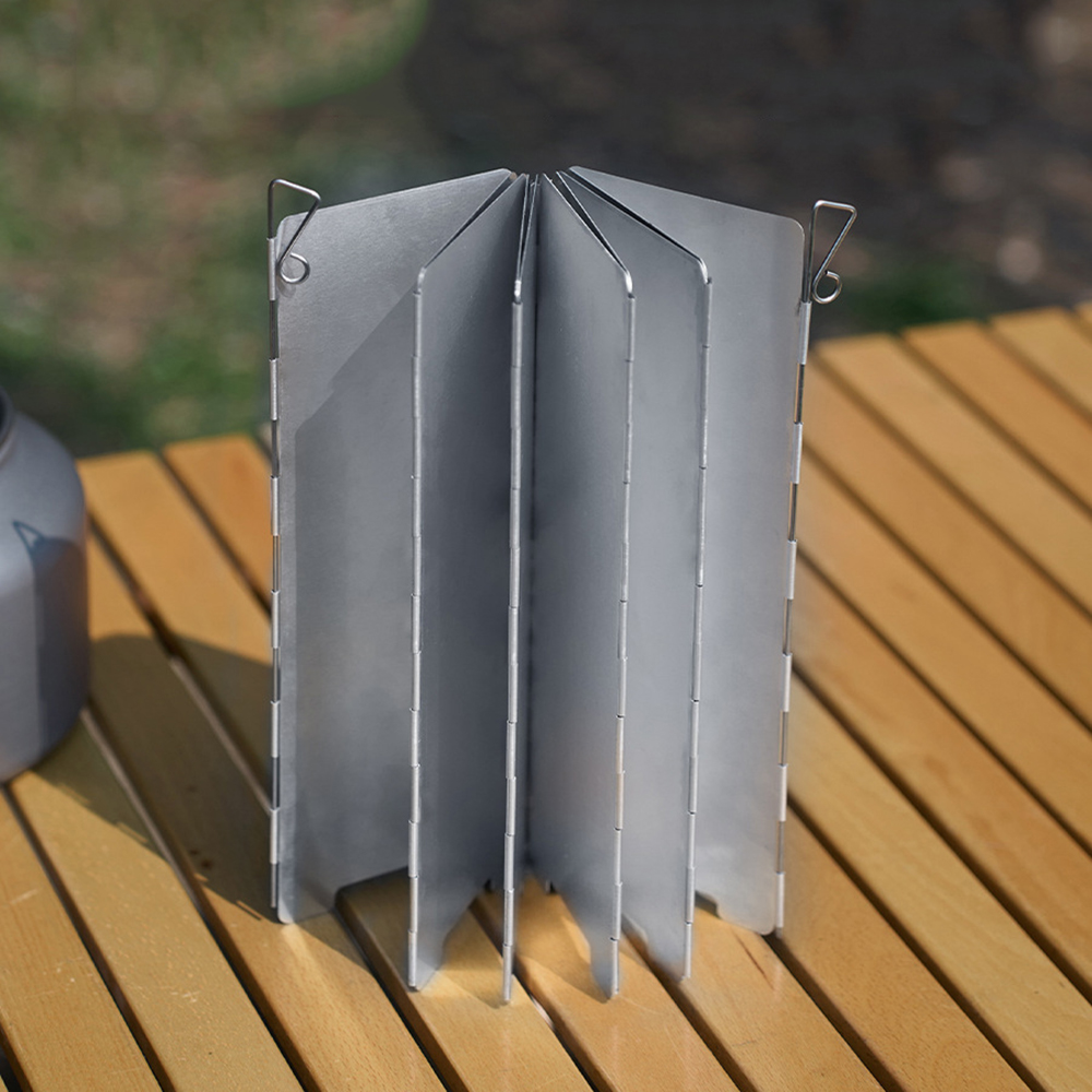 Parabrisas Plegable de 10 Plac - Camping Cooking No Gas reseña y precio