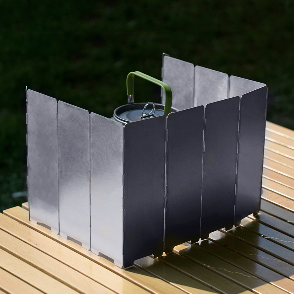 Parabrisas Plegable de 10 Plac - Camping Cooking No Gas reseña y precio