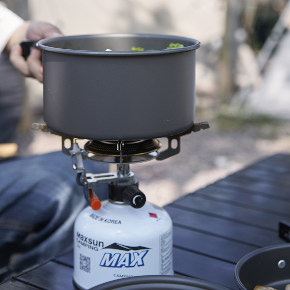 Pandatour-vajilla de aluminio  - Camping Cooking Candle reseña y precio