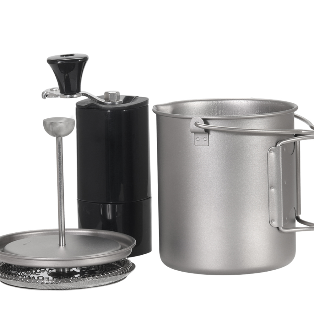 Lixada-taza de café de titanio - Camping Cooking Ware reseña y precio
