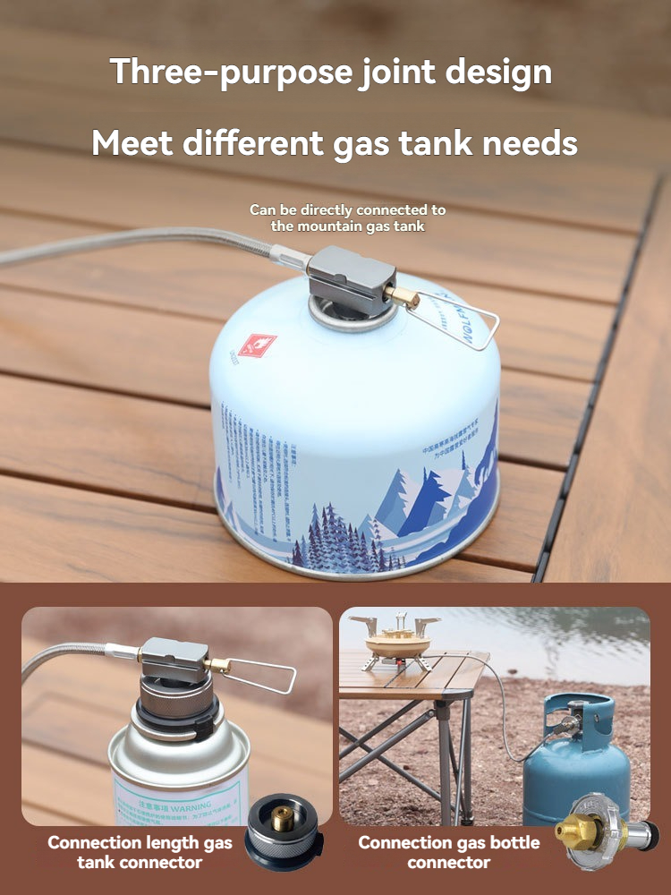 Estufa de Gas portátil para ac - Camping Cooking Gazebo reseña y precio