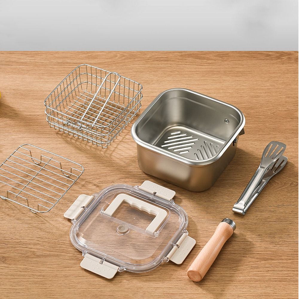 Sartén portátil de acero inoxi - Camping Cooking Candle reseña y precio