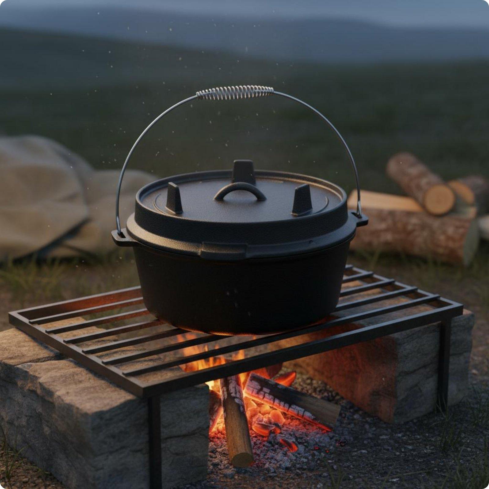 Olla Holandesa de Hierro Fundi - Camp Dutch Oven Cast reseña y precio
