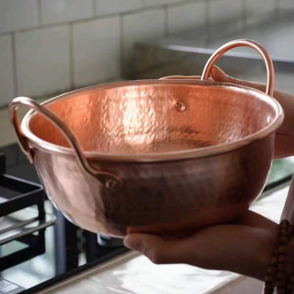 Olla de cobre vintage, olla de - Vintage Camping Cooking Set reseña y precio