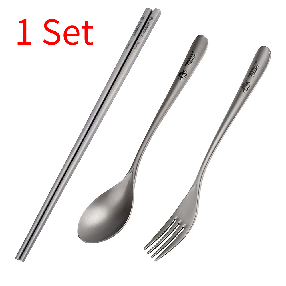 Juego de palillos de titanio l - Camping Cooking System reseña y precio
