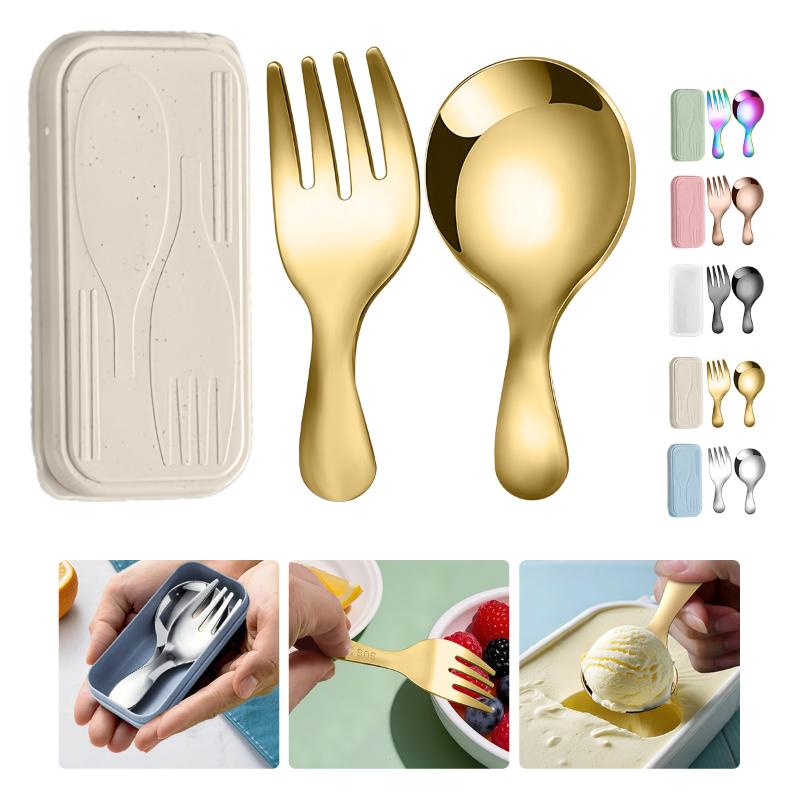 Juego de vajilla de acero inox - Camping Cooking Set reseña y precio