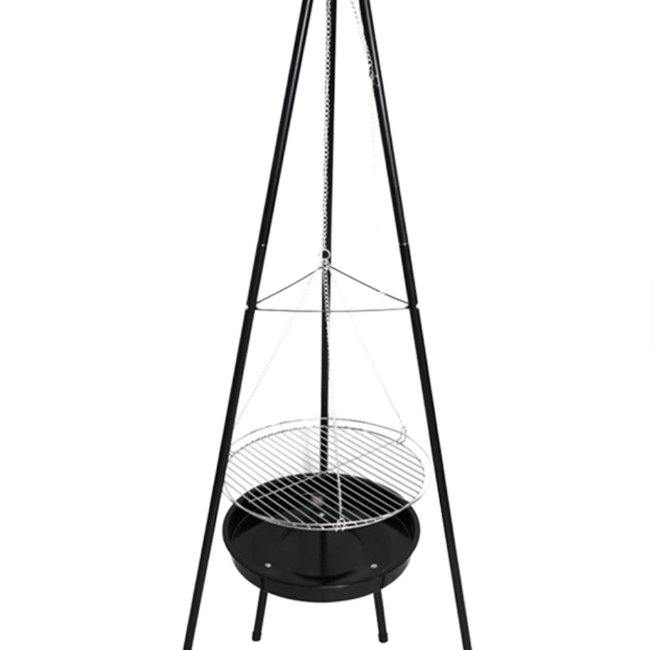 Parrilla de Barbacoa Colgante  - Camping Cooking Fire Pit reseña y precio