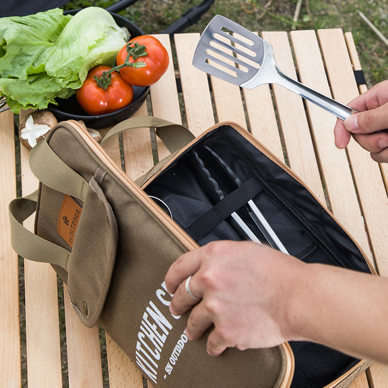 Juego de Utensilios de Cocina  - Camping Cooking Ware reseña y precio