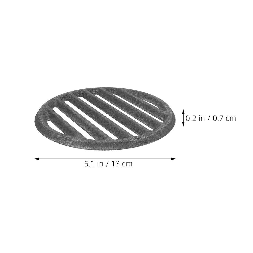Rejilla de hierro para barbaco - Camping Cooking Fire Pit reseña y precio