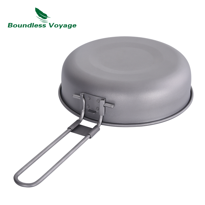 Sartén de titanio ultraligera  - Camping Cooking Set reseña y precio