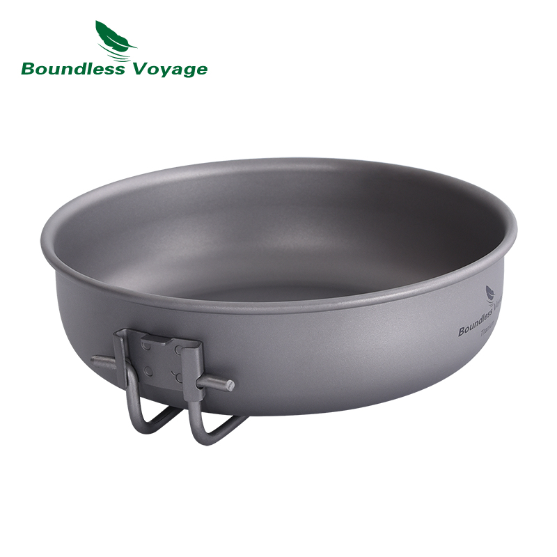Sartén de titanio ultraligera  - Camping Cooking Set reseña y precio