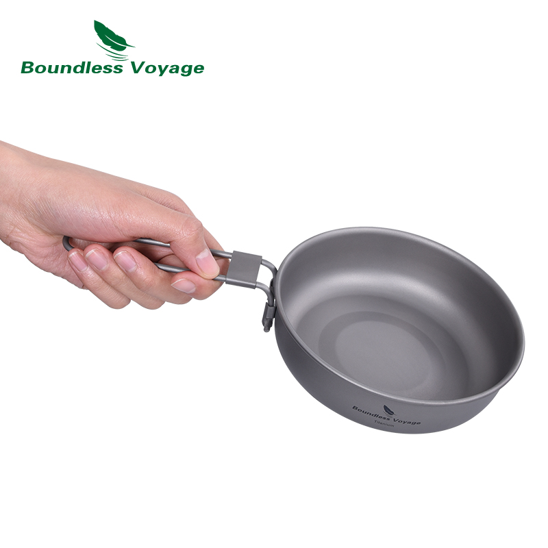 Sartén de titanio ultraligera  - Camping Cooking Set reseña y precio