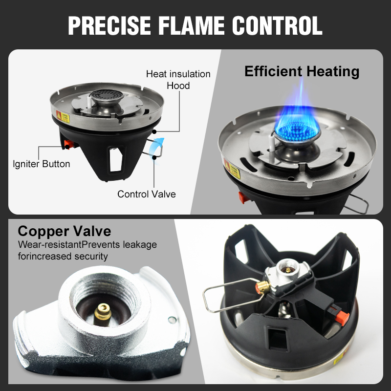 WESTTUNE Sistema de cocina al  - Camping Cooking No Gas reseña y precio