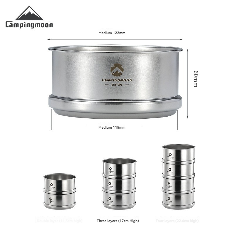 CAMPINGMOON Picnic para acampa - Camping Cooking System reseña y precio