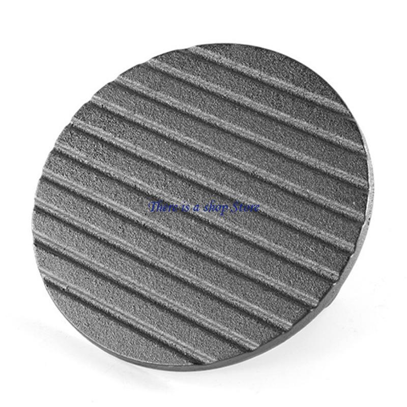 D0AD Pesada hamburguesas hierr - Camping Cooking Cast Iron reseña y precio
