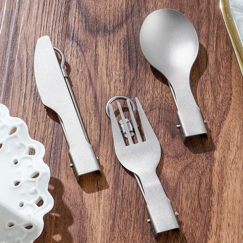 Juego de Cubiertos Plegables d - Camping Cooking System reseña y precio