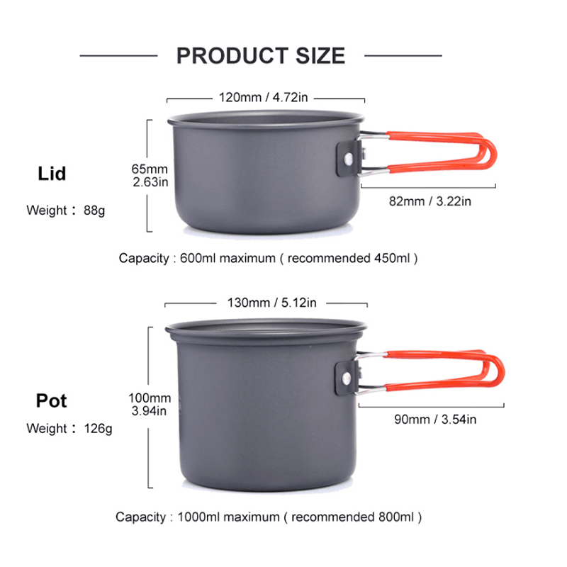 Widesea-utensilios de cocina u - Camping Cooking Mug reseña y precio