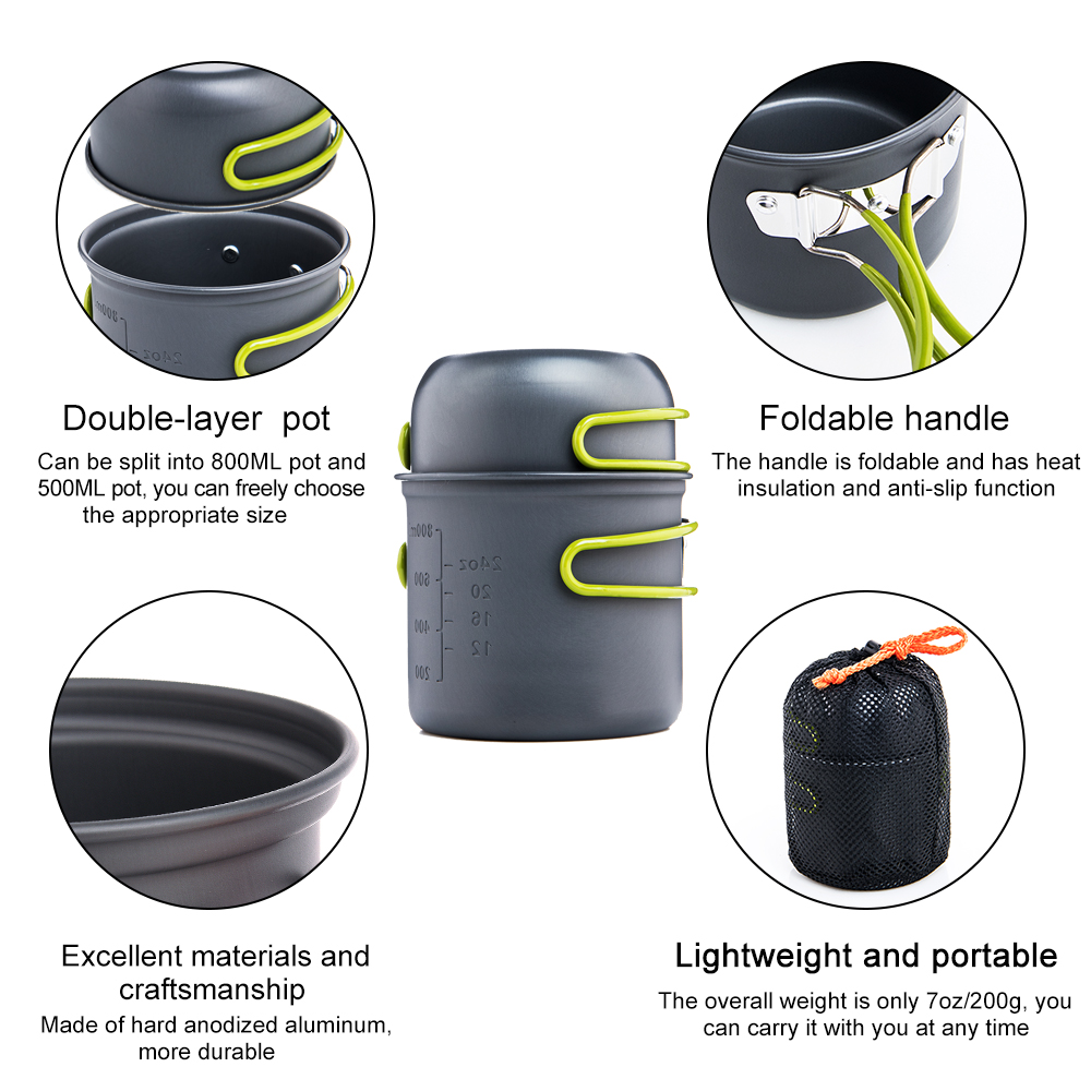 Widesea-utensilios de cocina u - Camping Cooking Mug reseña y precio