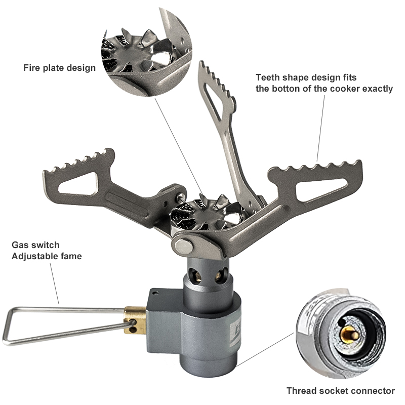 BRS-estufa de Gas para exterio - Camping Cooking No Gas reseña y precio