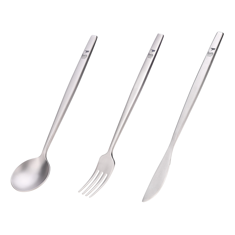 Keith-cuchara portátil de tita - Camping Cooking Ware reseña y precio