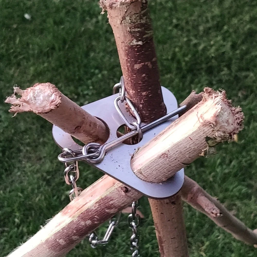 Trípode de Acero Inoxidable pa - Camping Outdoor Cooking Set reseña y precio