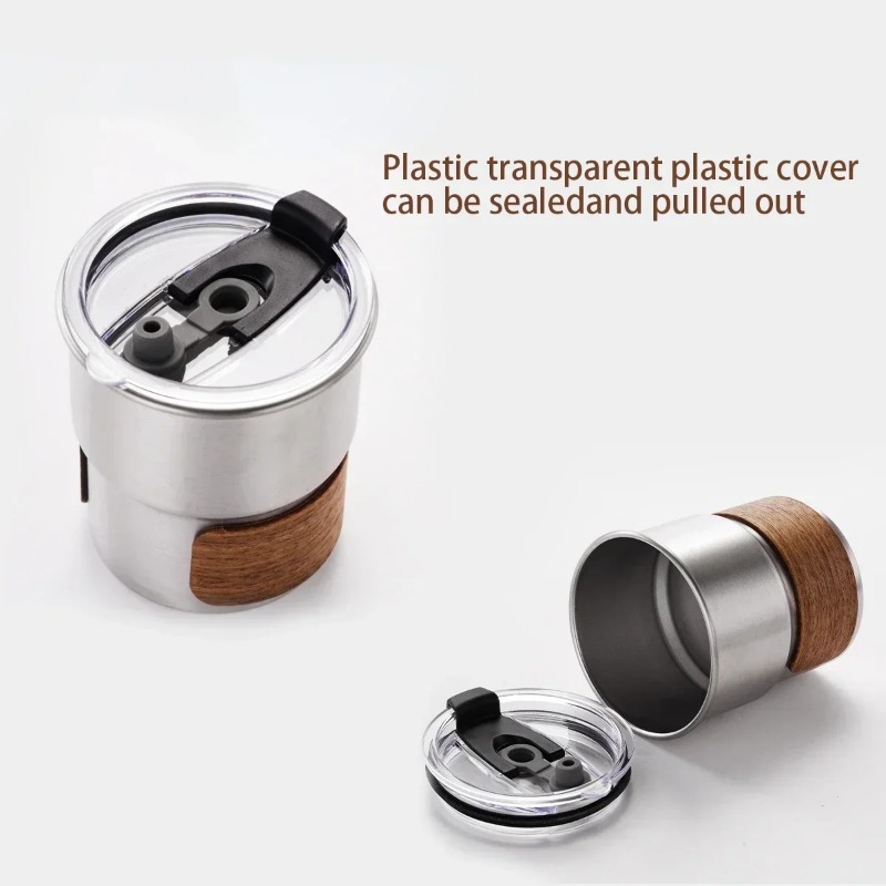 Taza de acero inoxidable con t - Camping Cooking Mug reseña y precio