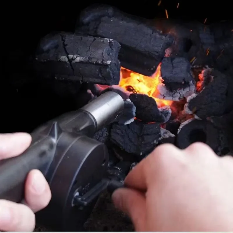 Ventilador de manivela portáti - Camping Cooking Candle reseña y precio