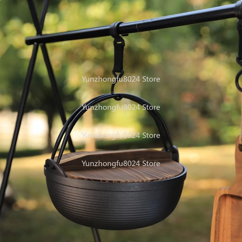 Olla para acampar al aire libr - Camping Cooking Cast Iron reseña y precio