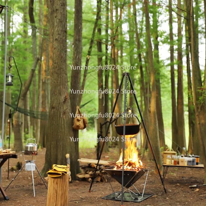 Olla para acampar al aire libr - Camping Cooking Cast Iron reseña y precio