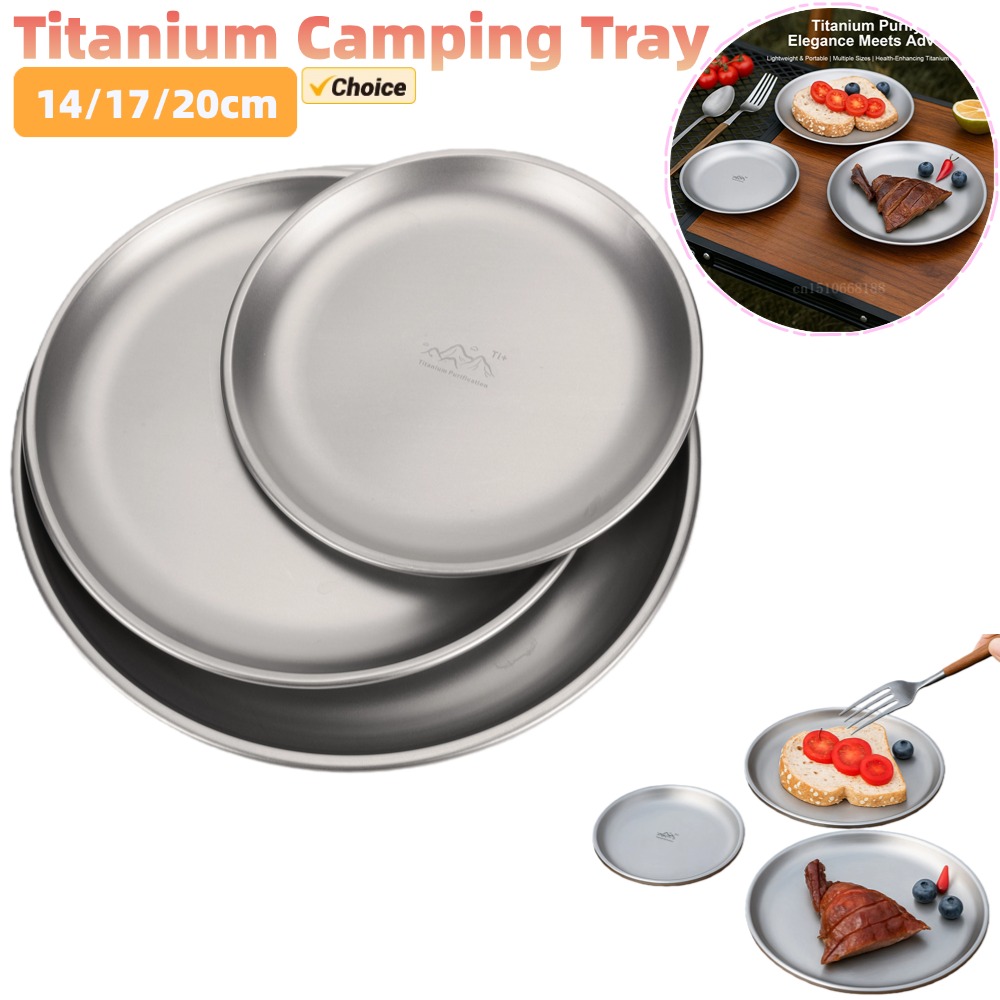Plato de Camping de titanio de - Camping Cooking System reseña y precio