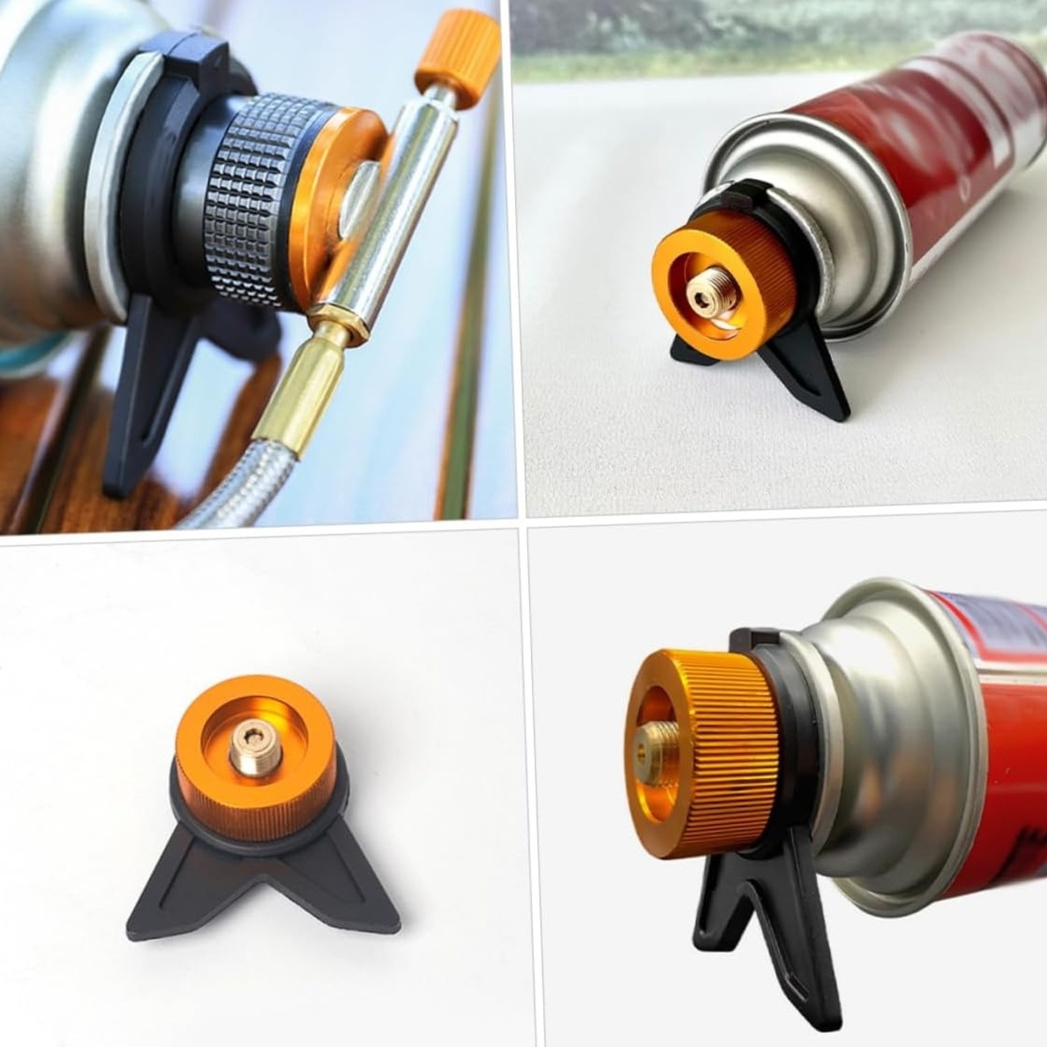 Adaptador de Tanque de Propano - Camping Cooking With Gas reseña y precio