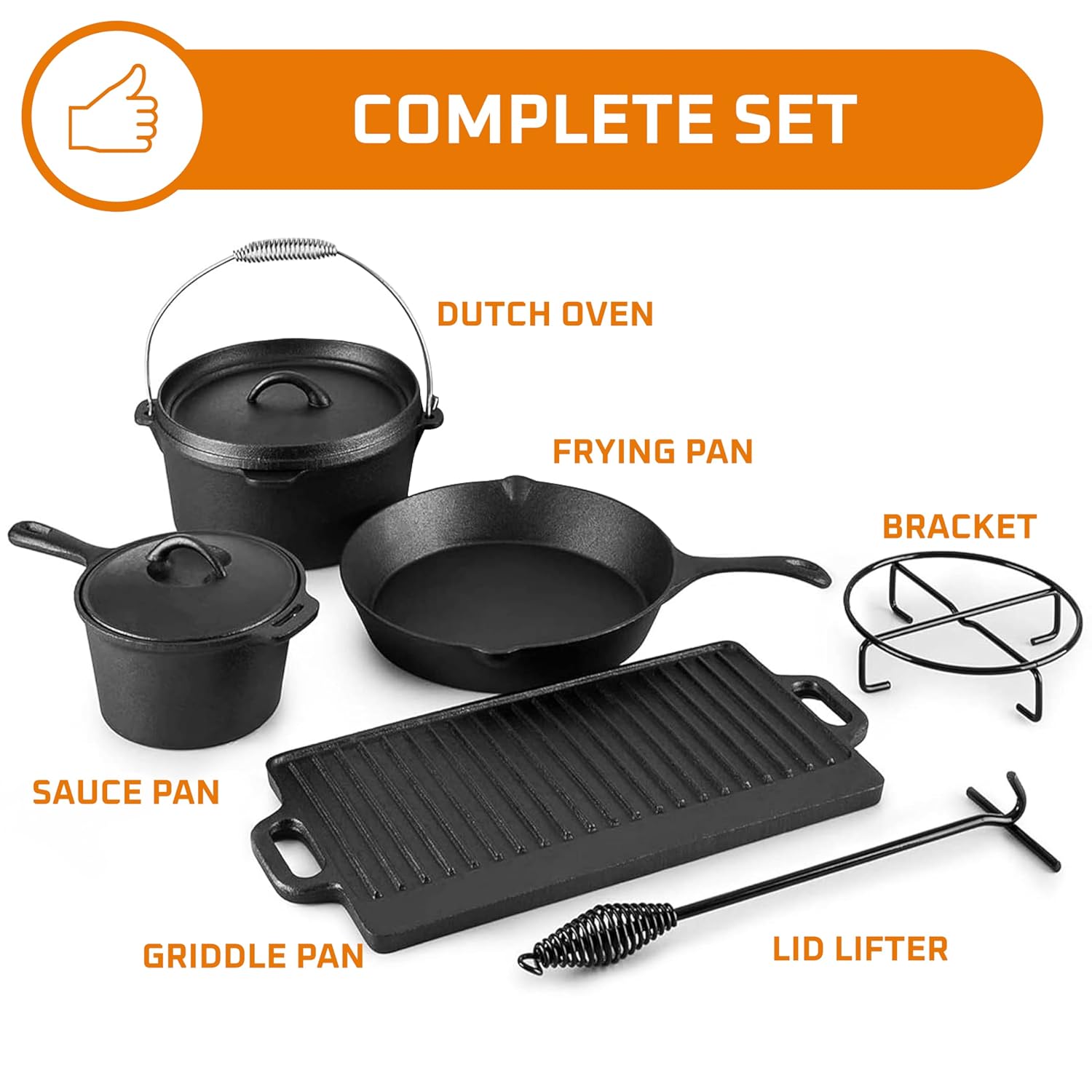 Juego de cocina para acampar d - Camp Dutch Oven Cast reseña y precio