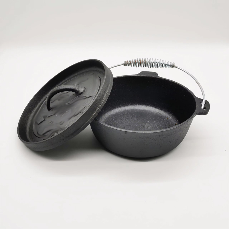 Olla de hierro fundido de 20 c - Camp Dutch Oven Cast reseña y precio