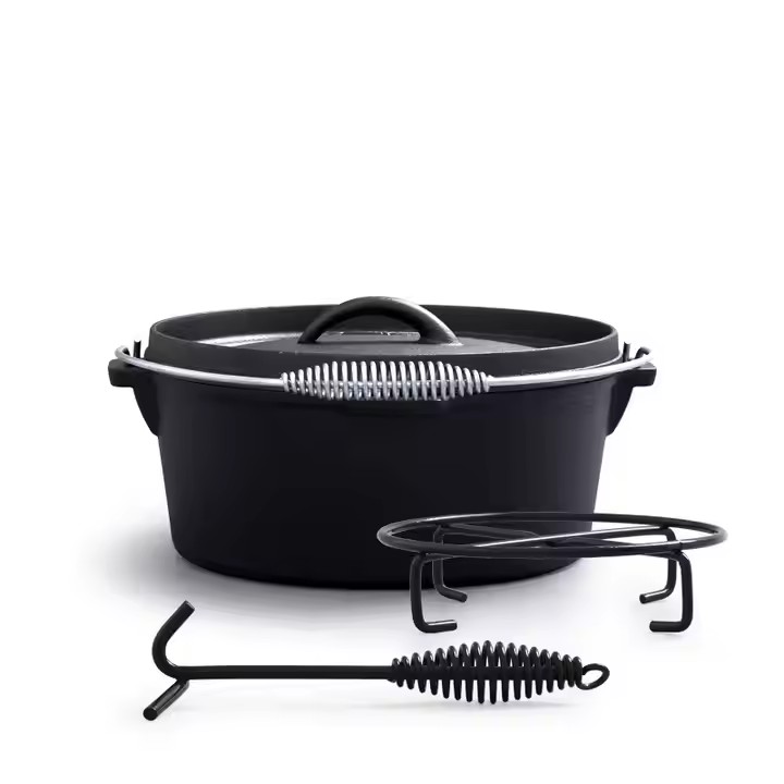 Olla holandesa de hierro fundi - Camp Dutch Oven Cast reseña y precio